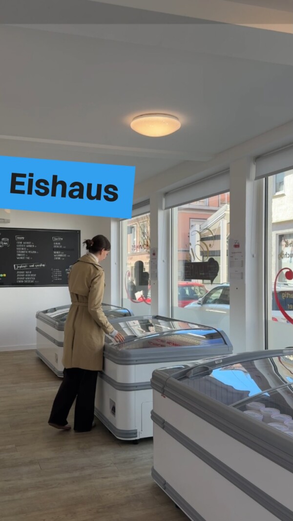 Hast du schon das neue Eishaus in der Metzgerstraße entdeckt? 🍦 
 
#nurlieben #reutlingen #eis #eishaus #essen