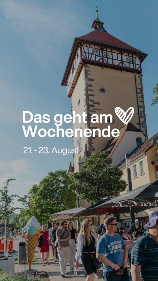 Wie jede Woche gibt’s tolle Tipps für dein Wochenende in Reutlingen von uns ☀️🍹

Teile gerne weitere Events in den Kommentaren, auch mit Flyer. 🙌

#nurlieben #reutlingen #reutlingentipps #weekend #events